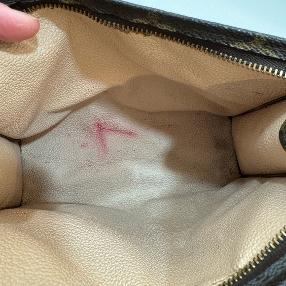 Louis Vuitton Brown Makeup Bag - Picture 5 of 7